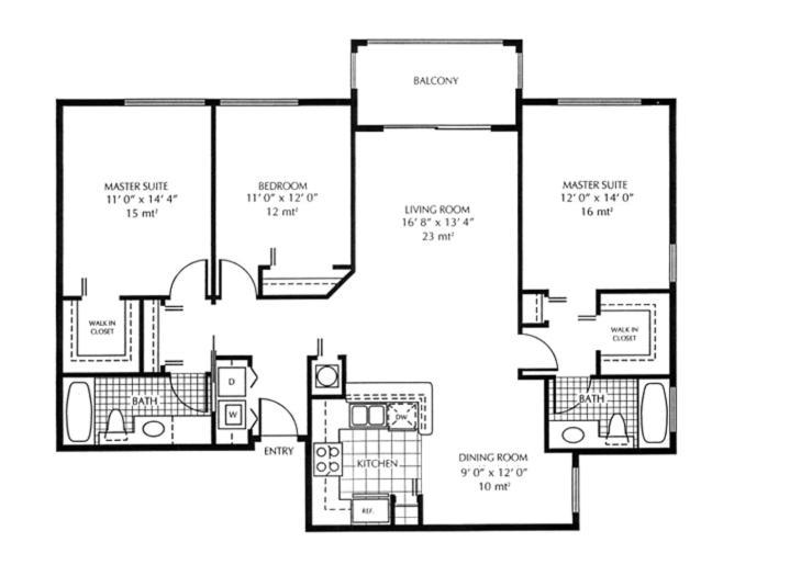 6-502 Amazing Water View - Three Bedrooms Aventura Exterior foto